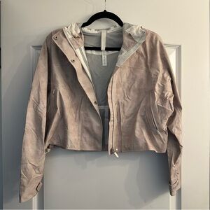 Lululemon Athletica Cropped Rain Jacket
